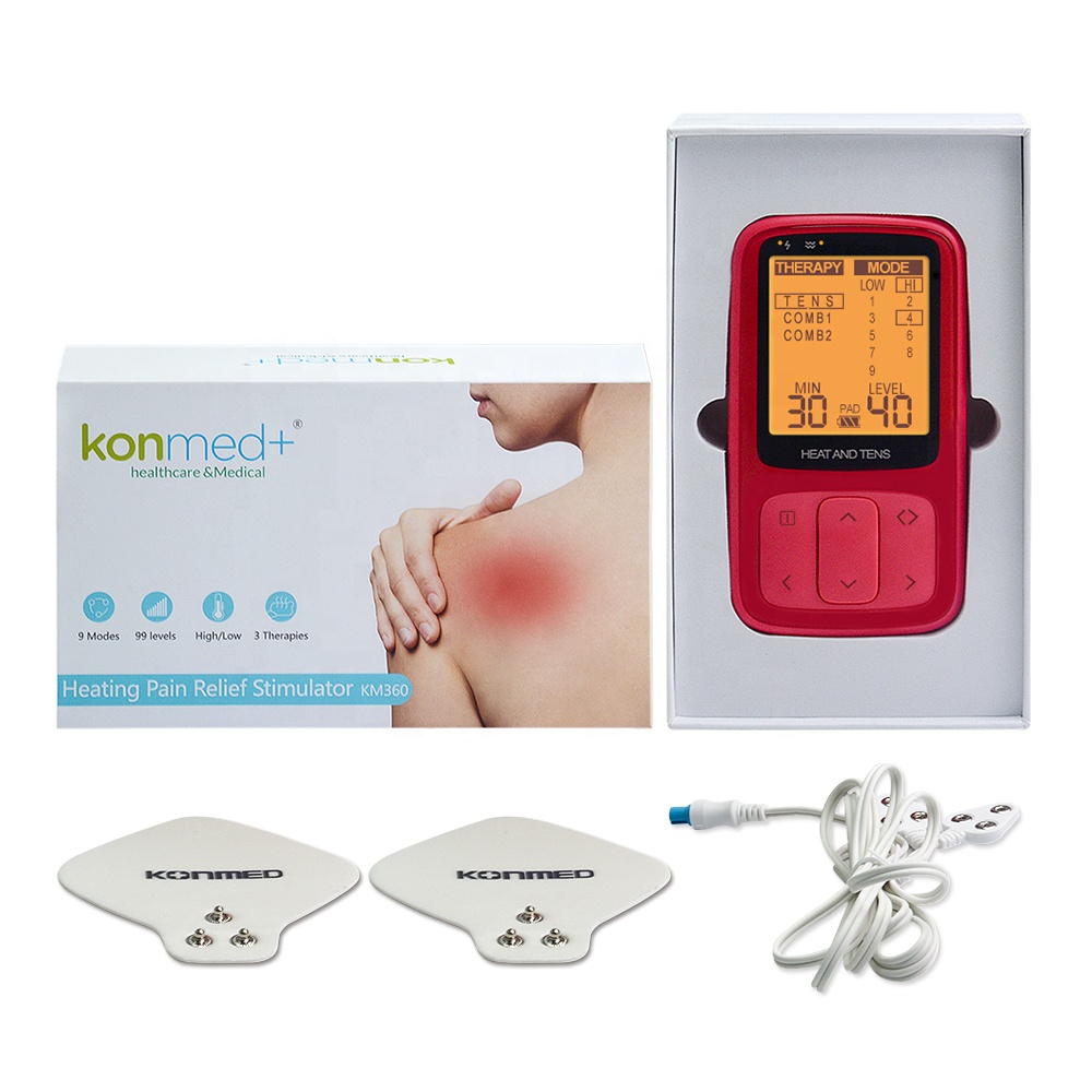 Tens Pain Relief Unit - KM360 Unità TENS ABS portatile Massaggiatore