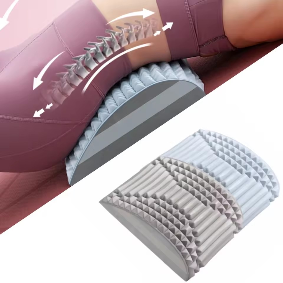 Back Stretcher Lumbar - Cuscino per Yoga e Correzione Posturale,