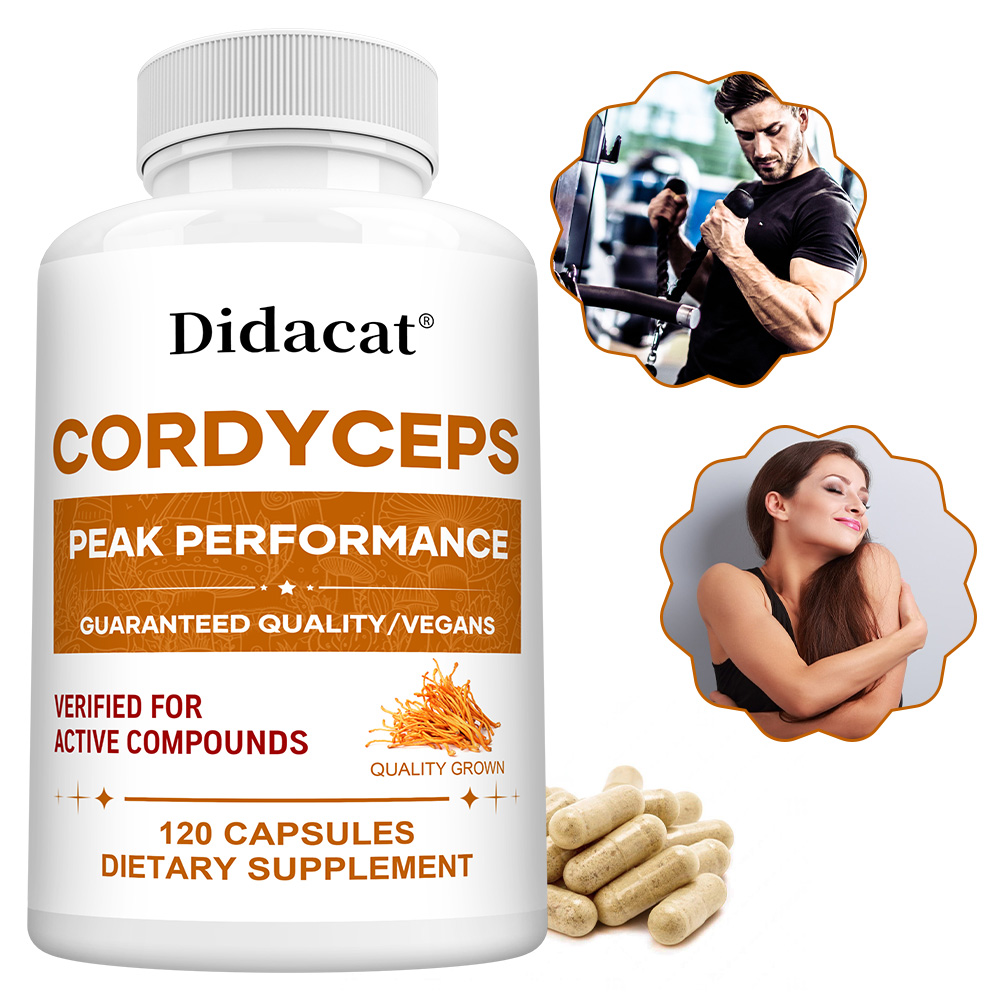 Health Wellness And - Capsule di Cordyceps 1000mg, Integratore Naturale