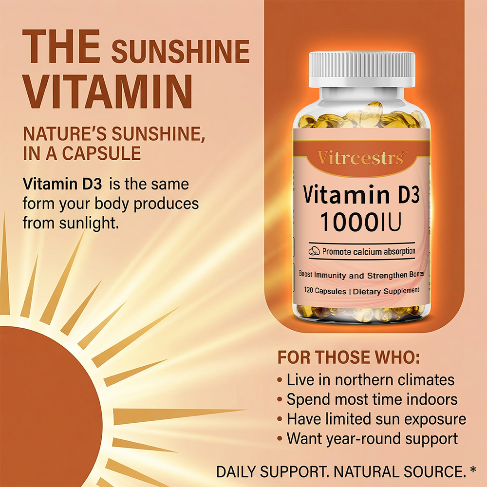 Capsule di vitamina D3 1000 UI - Health Wellness And recensione e prezzo
