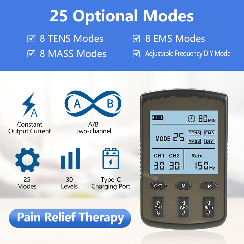 Massaggiatore a impulsi elettr - Tens Pain Relief Unit recensione e prezzo