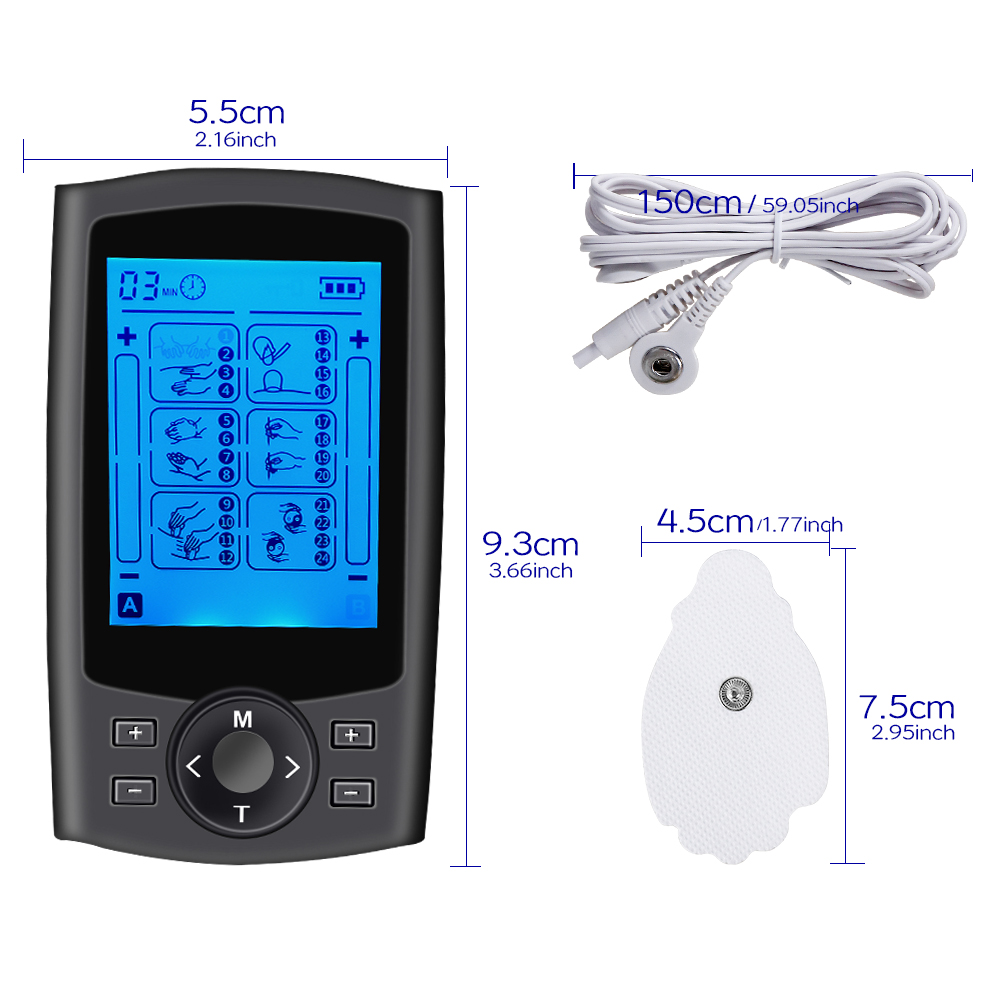 Massaggiatore TENS a 24 Modali - Tens Pain Relief Unit recensione e prezzo