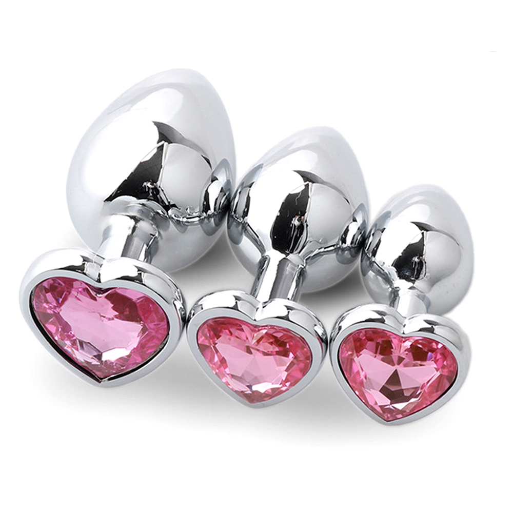 3 Pezzi di Plug Anali in Metal - Health Wellness And recensione e prezzo