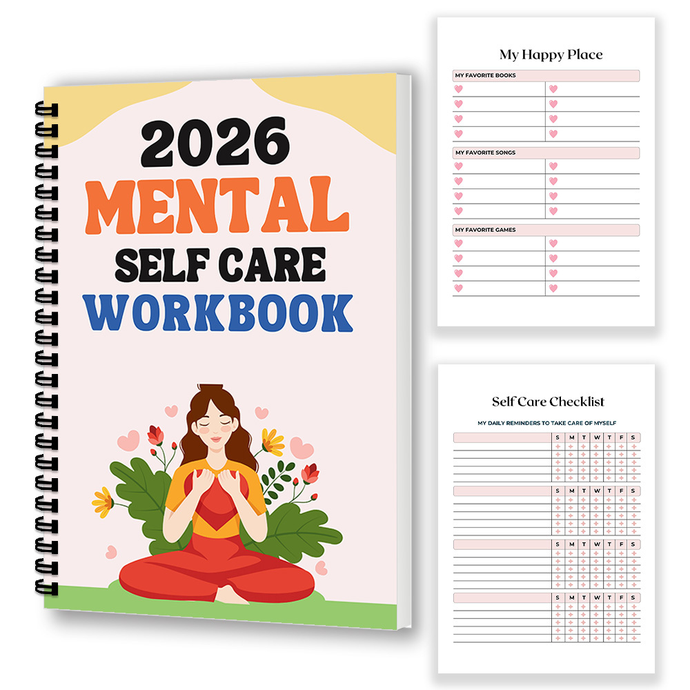 1PC 2026 Mindful Mental Self-C - Health Wellness Journal recensione e prezzo