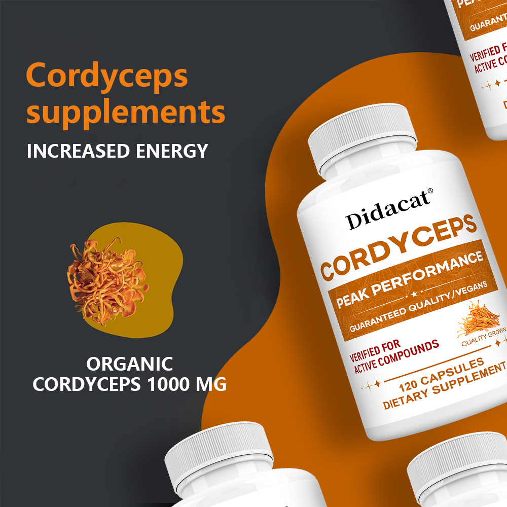 Capsule di Cordyceps 1000mg, I - Health Wellness And recensione e prezzo